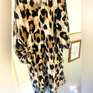 Leopard print dress